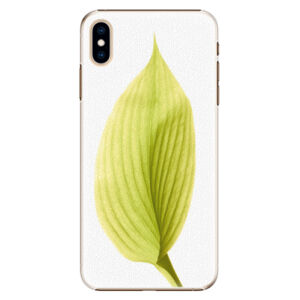 Plastové puzdro iSaprio - Green Leaf - iPhone XS Max