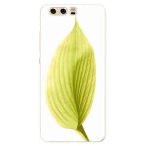 Silikónové puzdro iSaprio - Green Leaf - Huawei P10