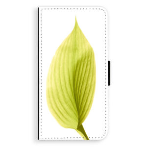 Flipové puzdro iSaprio - Green Leaf - iPhone XS Max