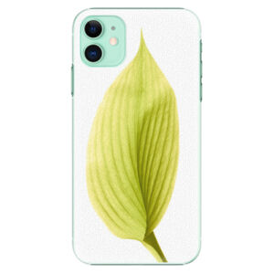Plastové puzdro iSaprio - Green Leaf - iPhone 11