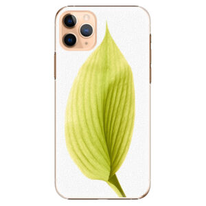 Plastové puzdro iSaprio - Green Leaf - iPhone 11 Pro Max