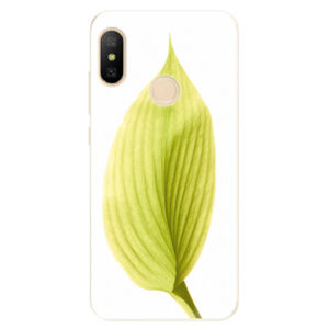 Odolné silikónové puzdro iSaprio - Green Leaf - Xiaomi Mi A2 Lite