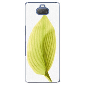 Plastové puzdro iSaprio - Green Leaf - Sony Xperia 10