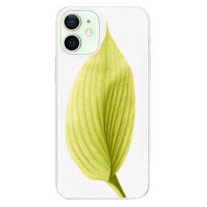 Plastové puzdro iSaprio - Green Leaf - iPhone 12