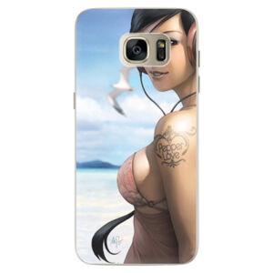 Silikónové puzdro iSaprio - Girl 02 - Samsung Galaxy S7 Edge