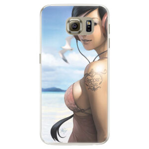 Silikónové puzdro iSaprio - Girl 02 - Samsung Galaxy S6 Edge