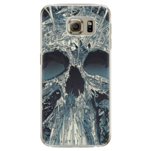 Plastové puzdro iSaprio - Abstract Skull - Samsung Galaxy S6 Edge