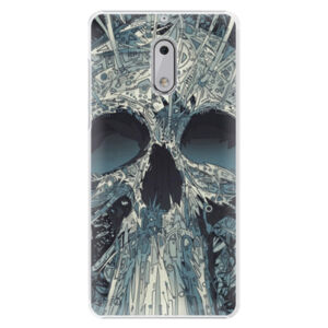Plastové puzdro iSaprio - Abstract Skull - Nokia 6