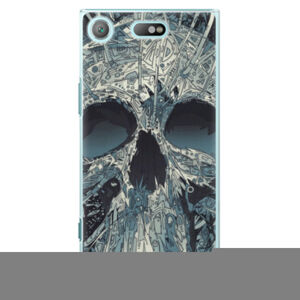 Plastové puzdro iSaprio - Abstract Skull - Sony Xperia XZ1 Compact