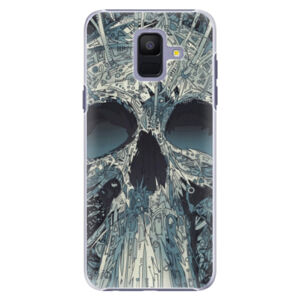 Plastové puzdro iSaprio - Abstract Skull - Samsung Galaxy A6