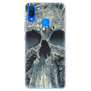 Silikónové puzdro iSaprio - Abstract Skull - Huawei Nova 3i