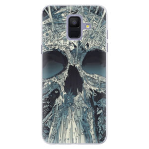 Silikónové puzdro iSaprio - Abstract Skull - Samsung Galaxy A6