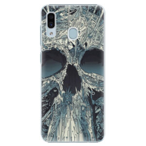 Plastové puzdro iSaprio - Abstract Skull - Samsung Galaxy A30