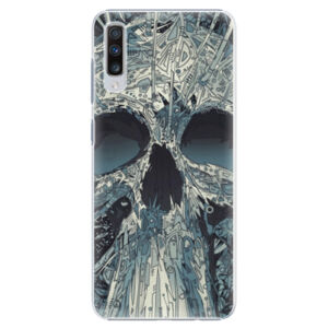 Plastové puzdro iSaprio - Abstract Skull - Samsung Galaxy A70
