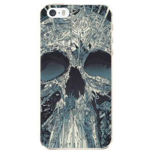 Odolné silikónové puzdro iSaprio - Abstract Skull - iPhone 5/5S/SE