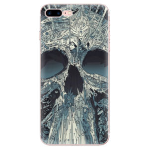 Odolné silikónové puzdro iSaprio - Abstract Skull - iPhone 7 Plus