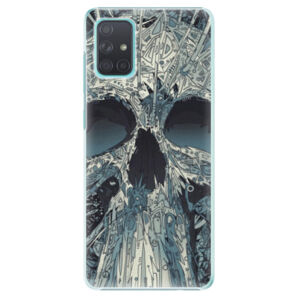 Plastové puzdro iSaprio - Abstract Skull - Samsung Galaxy A71