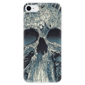 Odolné silikónové puzdro iSaprio - Abstract Skull - iPhone SE 2020