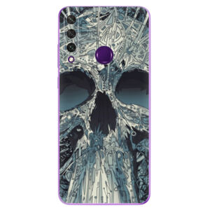 Odolné silikónové puzdro iSaprio - Abstract Skull - Huawei Y6p