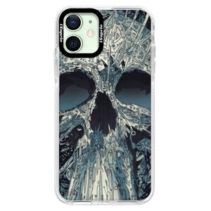 Silikónové puzdro Bumper iSaprio - Abstract Skull - iPhone 12 mini