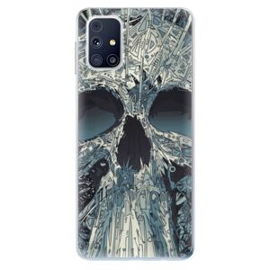 Odolné silikónové puzdro iSaprio - Abstract Skull - Samsung Galaxy M31s
