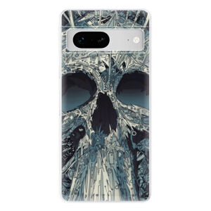 Odolné silikónové puzdro iSaprio - Abstract Skull - Google Pixel 7 5G