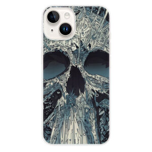 Odolné silikónové puzdro iSaprio - Abstract Skull - iPhone 15