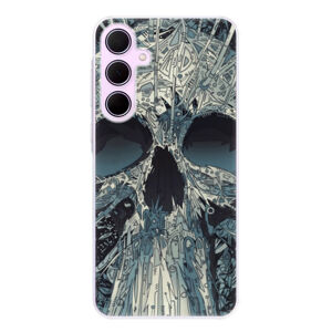 Odolné silikónové puzdro iSaprio - Abstract Skull - Samsung Galaxy A35 5G