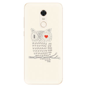 Silikónové puzdro iSaprio - I Love You 01 - Xiaomi Redmi 5 Plus