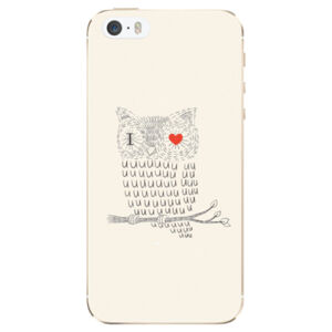 Odolné silikónové puzdro iSaprio - I Love You 01 - iPhone 5/5S/SE