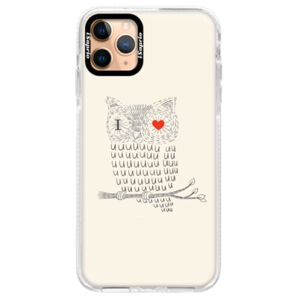 Silikónové puzdro Bumper iSaprio - I Love You 01 - iPhone 11 Pro Max