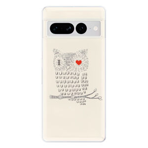 Odolné silikónové puzdro iSaprio - I Love You 01 - Google Pixel 7 Pro 5G