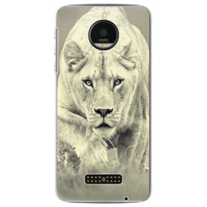 Plastové puzdro iSaprio - Lioness 01 - Lenovo Moto Z