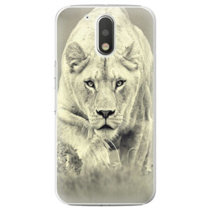 Plastové puzdro iSaprio - Lioness 01 - Lenovo Moto G4 / G4 Plus