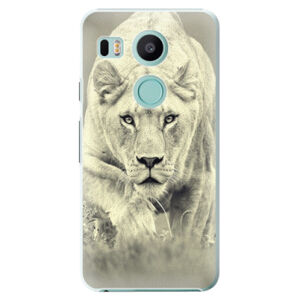 Plastové puzdro iSaprio - Lioness 01 - LG Nexus 5X