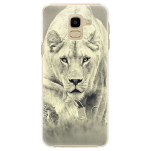 Plastové puzdro iSaprio - Lioness 01 - Samsung Galaxy J6