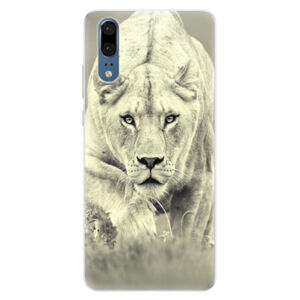 Silikónové puzdro iSaprio - Lioness 01 - Huawei P20