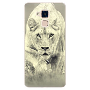 Silikónové puzdro iSaprio - Lioness 01 - Huawei Honor 7 Lite