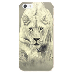Odolné silikónové puzdro iSaprio - Lioness 01 - iPhone 5/5S/SE