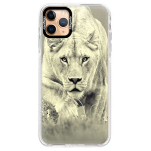 Silikónové puzdro Bumper iSaprio - Lioness 01 - iPhone 11 Pro Max
