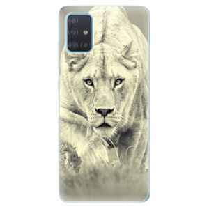 Odolné silikónové puzdro iSaprio - Lioness 01 - Samsung Galaxy A51
