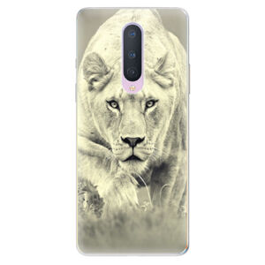 Odolné silikónové puzdro iSaprio - Lioness 01 - OnePlus 8
