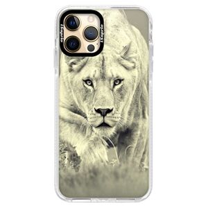 Silikónové puzdro Bumper iSaprio - Lioness 01 - iPhone 12 Pro Max