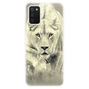 Odolné silikónové puzdro iSaprio - Lioness 01 - Samsung Galaxy A02s