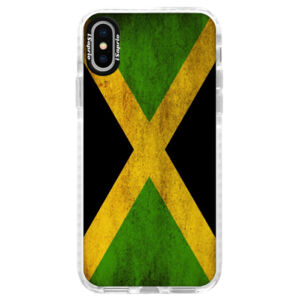Silikónové púzdro Bumper iSaprio - Flag of Jamaica - iPhone X