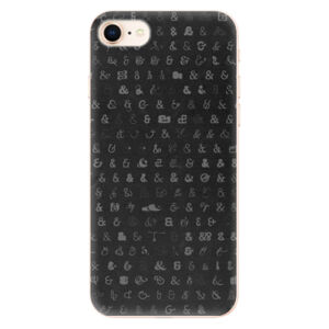 Odolné silikónové puzdro iSaprio - Ampersand 01 - iPhone 8