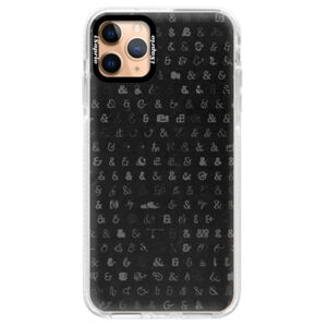 Silikónové puzdro Bumper iSaprio - Ampersand 01 - iPhone 11 Pro Max