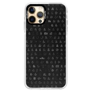 Silikónové puzdro Bumper iSaprio - Ampersand 01 - iPhone 12 Pro Max