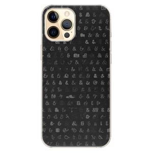 Odolné silikónové puzdro iSaprio - Ampersand 01 - iPhone 12 Pro