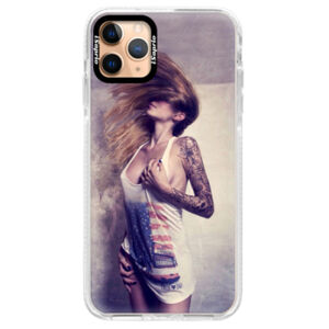 Silikónové puzdro Bumper iSaprio - Girl 01 - iPhone 11 Pro Max